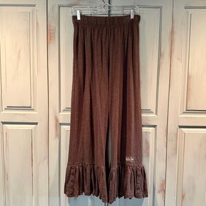 Matilda Jane Big Brown Ruffle Pants